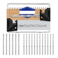 thumbnail image 1 of 18 Piezas De Brocas Para Paneles De Yeso, Brocas Para Cortar Madera De 1/8 De Pulgada, Juego De Brocas Para Cortar Con Punta Piloto, Acero De Alta Velocidad M2, 1 of 6