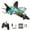 Blue, variant on Roofworld Remote Control Airplane Blue RTF 2.4GHz 6-Axis Gyro for Adults and Kids