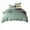 Green, variant on dajkiuy Queen Comforter Set - 3 Pieces Queen Bedding Set Contrasting Design with 2 Pillowcases - Hotel Luxury Bedding for Women, Men, Kids & Teens - Deep Pockets,Easy-Fit,Super Soft(Gray)