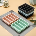 thumbnail image 3 of Dream Lifestyle Ice Cube Trays, BPA Free Easy-Release Silicone Rectangular Ice Cube Trays for Cocktail Chilled Drinks, Silicone Mold for Ice Cube Chocolate Pudding Jelly, 3 of 8