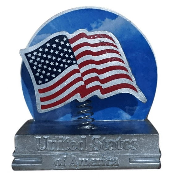 USA Flag Presidential Campaign 2016 Silver Version Bobblehead