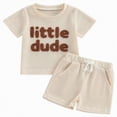 thumbnail image 4 of NOLDARES Kids Baby Boys Print Clothes Short Sleeve T-shirt Casual Shorts 2Pcs Toddler Hunting Baby Outfit Blazer,2-3Y, 4 of 4