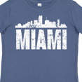 thumbnail image 4 of Inktastic Miami Skyline Grunge Boys or Girls Toddler T-Shirt, 4 of 5