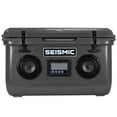 thumbnail image 1 of SC48WS-Gray - 48 Quart Gray Hard Cooler Box with Built-In Bluetooth Speakers, 1 of 7