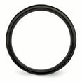 thumbnail image 2 of Titanium Swirl Design Black IP-plated 8mm Brushed/Polished Band, 2 of 7
