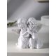 thumbnail image 3 of Accesorio decorativo de ángel de niña blanca retro, personaje de yeso, estatua de muñeca, regalo de pareja de escritorio, 3 of 5