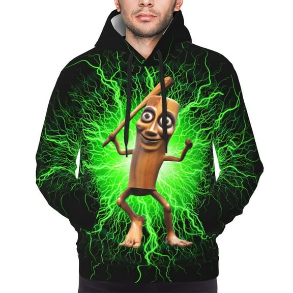 Unisex Tung Tung Tung Sahu-r Pullover Hoodies 3D Print Novelty Sweatshirts Hoodie With Pocket For Men Women