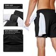 thumbnail image 5 of NIMENJOJA Mens 5.5 Inch Gym Running Shorts 2 in 1 Quick Dry Workout Athletic Shorts, 5 of 6