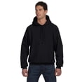 thumbnail image 1 of Champion - Sudadera con capucha de forro polar de tejido inverso para hombre, color negro, mediano, 1 of 1