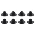 thumbnail image 1 of Uxcell 8 Pack Rubber Feet Replacement Fits 1/4" Hole Tight-Grip Ridged Stem Push in Rubber Bumper Slow Cooker Feet, 1 of 6