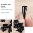 thumbnail image 5 of WORGEOUS 60 Pcs Wire Cap Flexible End Caps Threaded Bolt or Nut Safety, 5 of 8