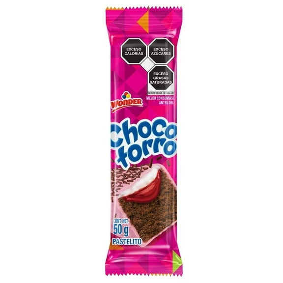 Pastelito Wonder Chocotorro fresa 50 g