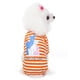thumbnail image 1 of Pijama para perros pequeños, suave, para cachorros y gatos, ropa cómoda para mascotas (naranja) L, 1 of 6