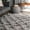 Silver, variant on nuLOOM Francene Diamond Trellis Shag Area Rug, 7' 6" x 9' 6", Silver