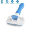 thumbnail image 1 of Pet Grooming Brush for Dogs/Cats  2 in 1 Deshedding Tool & Dematting Undercoat Rake for Mats & Tangles Removing  Reduces Shedding, 1 of 6