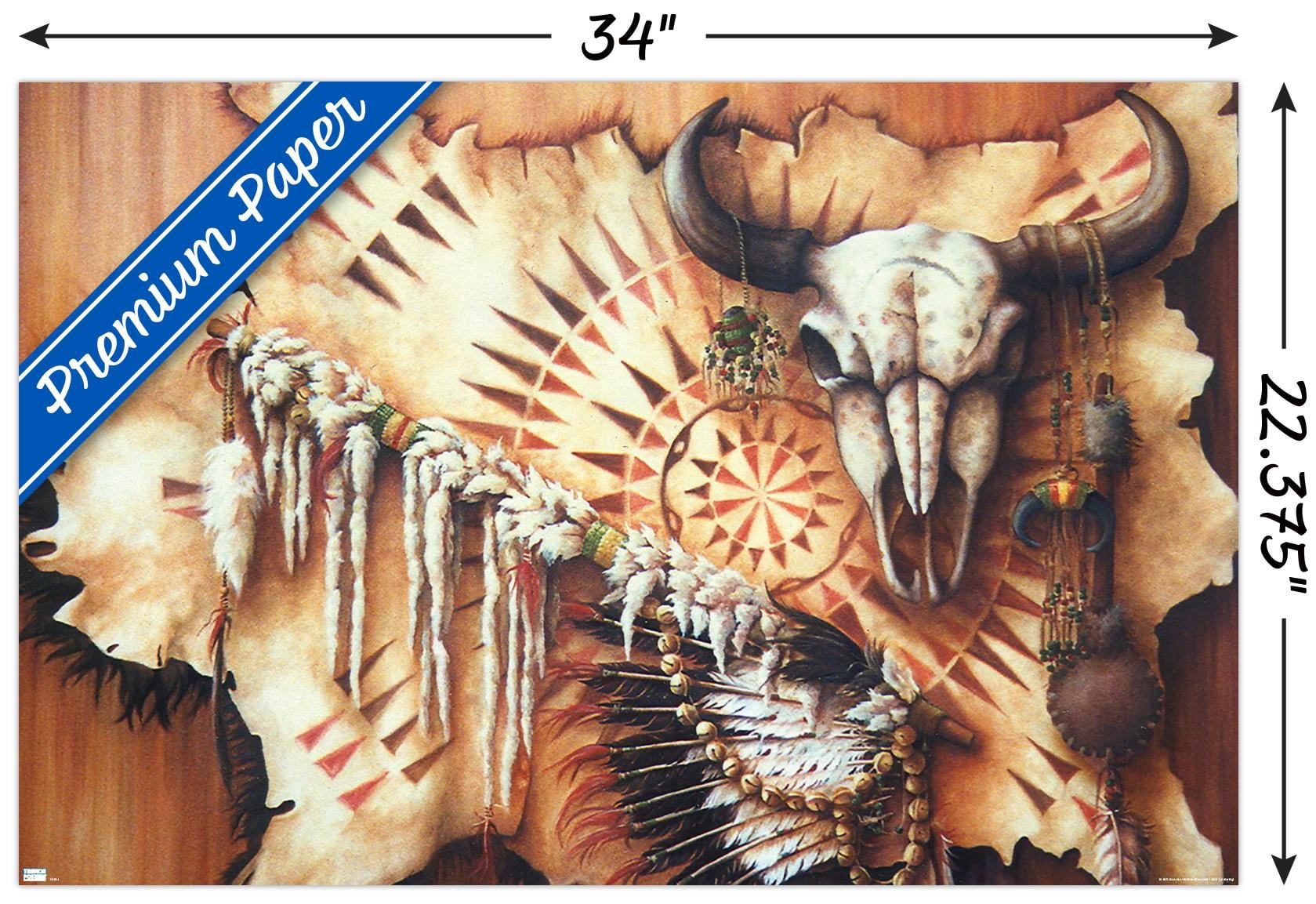 Teri Rosario - Plains Medicine Wall Poster, 22.375" x 34"