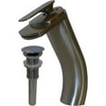 thumbnail image 1 of Novatto GF-057BN-PUD Cascade Single Lever Waterfall Vessel Faucet Set, Brushed Nickel, 1 of 1