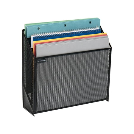 Mind Reader - Wall File Holder 3 Tier Vertical Mount