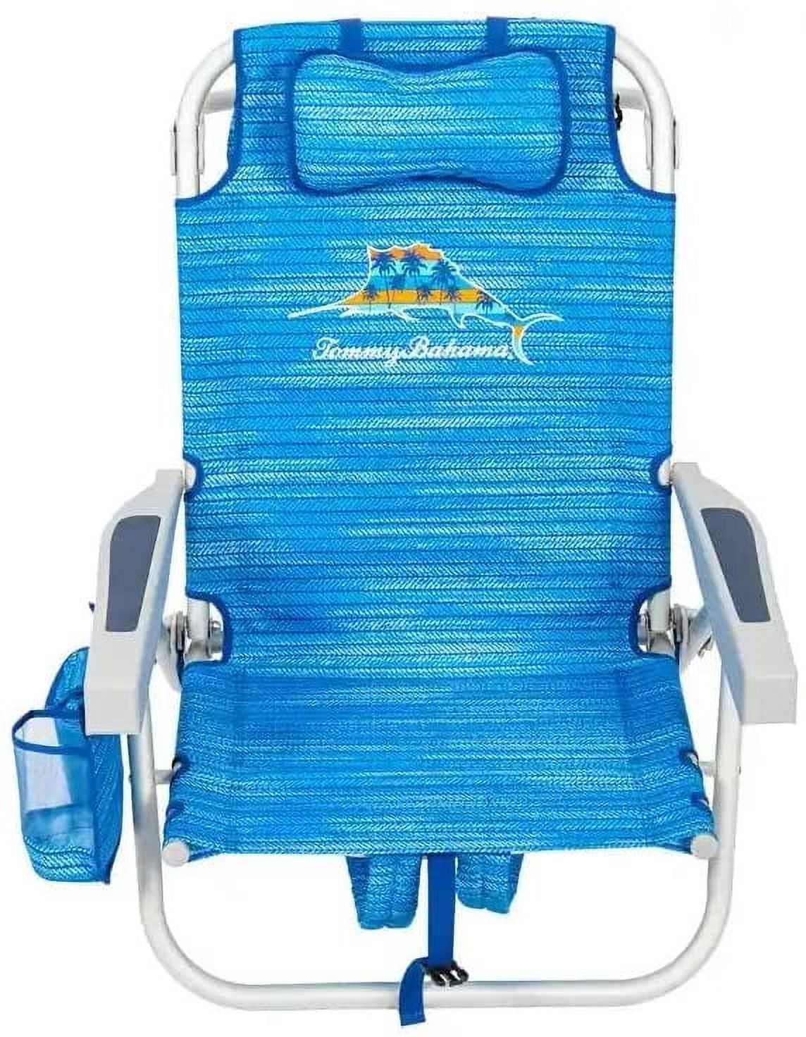 Tommy Bahama 5 Position Sailfish and Palms Backpack Beach Chair - image 2 of 4