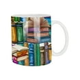 thumbnail image 1 of pstuiky Taza con forma de estantería para parejas, diseño elegante y sofisticado. Vaso para cepillo de dientes de plástico., 1 of 1