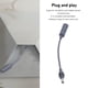 thumbnail image 4 of Cable Satelital De CC A CC, Eficiente Y Resistente Al Agua Cable De Extensión Satelital De CC A CC De 10 Cm Cobre De PVC Estable Plug And Play Compacto Para Interiores, 4 of 7