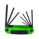 thumbnail image 1 of Llave Eklind Tool Ergo-Pold TORX, plegable, 8 piezas, T8-T40, 1 of 8