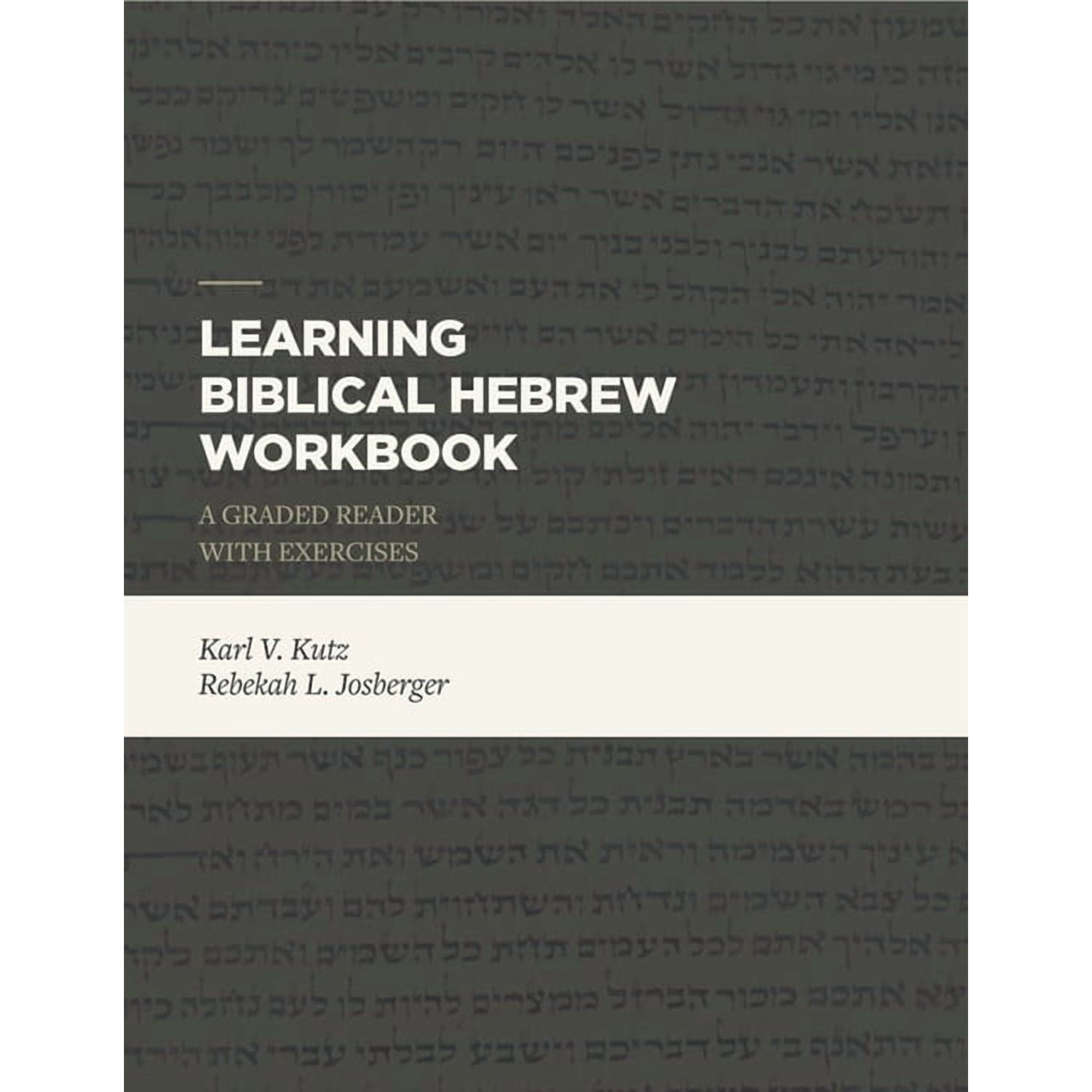 Learning Biblical Hebrew Workbook: A Graded Reader with Exercises, (Paperback)