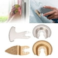 thumbnail image 4 of Universal Carbide Saw Blades, Wear Resistant Individually Wrapped Abrasive Design Oscillating Saw Blades Multi Tool Kit  For Grinding Objects, 4 of 8