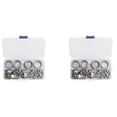 thumbnail image 1 of 248 Pcs Kit de Fil pour Suspension d'Image, Kit de Suspension de Cadre Photo, Kit de Suspension d'Image avec Clous pour Montage Mural, 1 of 8
