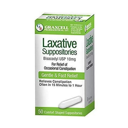 Gentle and Fast Relief Laxative Suppositories (Best Laxative For Fast Results)