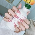 thumbnail image 4 of White On Nails Spicy Girl French Cloud Bowknot False Nail Patch Finished Designs, 4 of 6