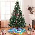 thumbnail image 5 of Lsque Mario Print Christmas Tree Skirt, Tree Skirt with Ties or Velcro, Perfect for Holiday Decorations, Halloween, and New Year-36", 5 of 7