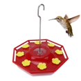 thumbnail image 4 of Comedero para Pájaros colgante ANGGREK Plástico para colibríes Decoración Exterior de jardín 16oz, 4 of 7