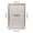 Silver Frame, variant on LED Snap Art Picture Poster Frame Menu Sign Holder LED Light Box for Advertising Display Metal 33x24"
