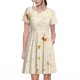 thumbnail image 1 of Balery Pita Tortilla Vestidos sueltos de manga corta para mujer, vestidos de verano 2025, vestidos casuales de corte A con vuelo., 1 of 6
