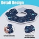 thumbnail image 4 of Collares para gatos con protección ajustable y antimordeduras, cómodos collares de recuperación cónicos para gatos y cachorros, azul (s), 4 of 5