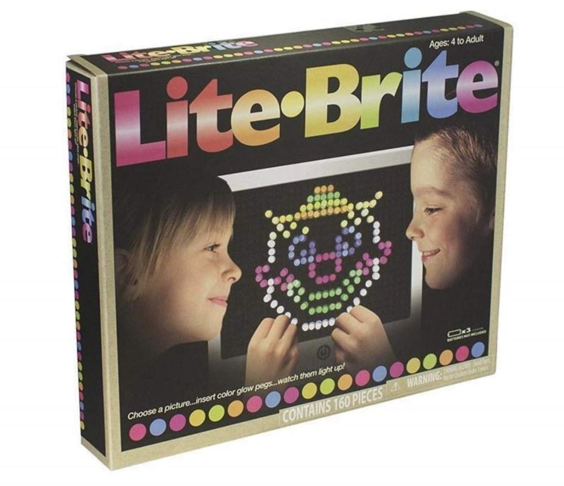 Lite Brite Magic Screen, Lite Brite was the original creator of