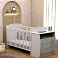 thumbnail image 1 of Cuna con Cajones Madik Color Blanco con Soporte para Tela Mosquitera 2500.0001, 1 of 6