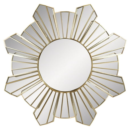 Round Mirror Wall Decor Canada, Sun Mirror Wall Decor Silver
