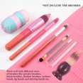 thumbnail image 2 of Glaciersei Makeup Brush Protector Cosmetic Makeup Brush Pen Guard Expandable Mesh Sleeve Covers Set Storage Small Medium Large Sizes Brushes for Travel (pink), 2 of 5