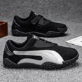 thumbnail image 3 of Men's Velcro Strap Suede Spliced Casual Shoes, 3 of 7