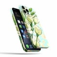 thumbnail image 3 of Green Flower Case Compatible with iPhone 11,Aesthetic Art Design Full Cover Protective Case, 3 of 5