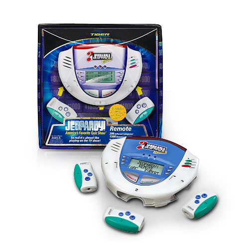 Jeopardy Remote Handheld Electronic Game System with 3 remotes