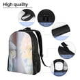 thumbnail image 4 of Rocae The Cat Looks in the Mirror print Computer bag with separate compartment, suitable for 15 inch laptop backpack, gift for men and women, 4 of 8