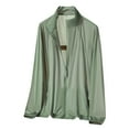 thumbnail image 1 of Posijego Veste de Protection Solaire pour Hommes Grande Taille Manches Longues Légère Randonnée Pêche Voyage avec Poches, 1 of 6