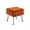 Burnt Orange, variant on Home Soft Things Bubble Textured Stool Ottoman - Burnt Orange - 17'' x 17'' x 17''