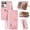 Pink, variant on SYITOOCK Phone Case for Motorola Moto Edge 50 Ultra, Shockproof PU Leather Wallet Case with Card Slots Anti-Scratch Stand Magnetic Flip Zipper Pocket Cover for Motorola Moto Edge 50 Ultra, Blue