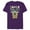 Purple, variant on Star Wars The Mandalorian Grogu Snack Time Yet? - Short Sleeve Blended T-Shirt for Adults - Customized-Yellow