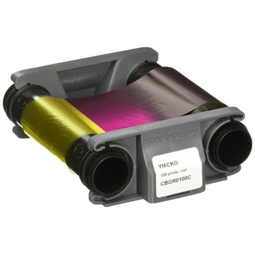 Evolis Badgy Color Ribbon for 100 Prints Badgy100 & Badgy200 (CBGR0100C)