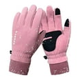 thumbnail image 2 of SPRING PARK 1 Pair Winter Knit Gloves Touchscreen Fleece Warm Thermal Soft Lining Texting Anti-Slip Choice for Women, 2 of 8